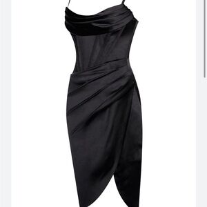 ChiChi London black corset dress